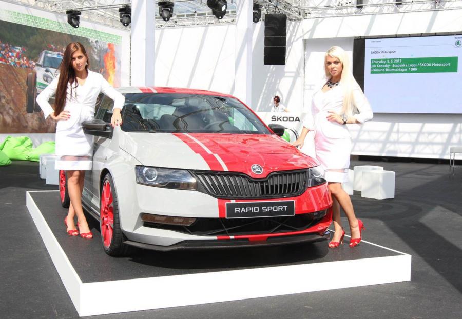  Skoda Rapid Sport Concept 2013 года  (фото 10 из 11)